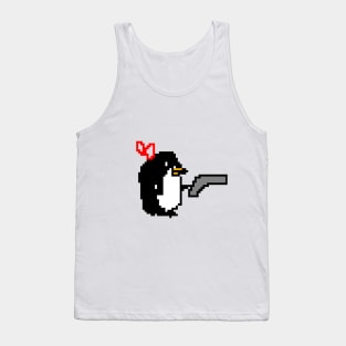 SMALL CHILD WITH GUN Tank Top